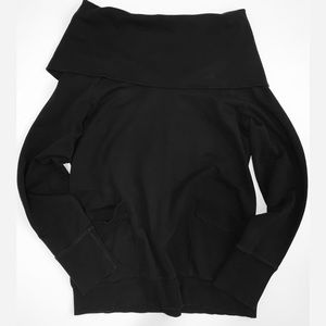 Ann Taylor LOFT Lounge cowl neck sweatshirt tunic